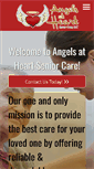 Mobile Screenshot of angelsatheartseniorcare.com